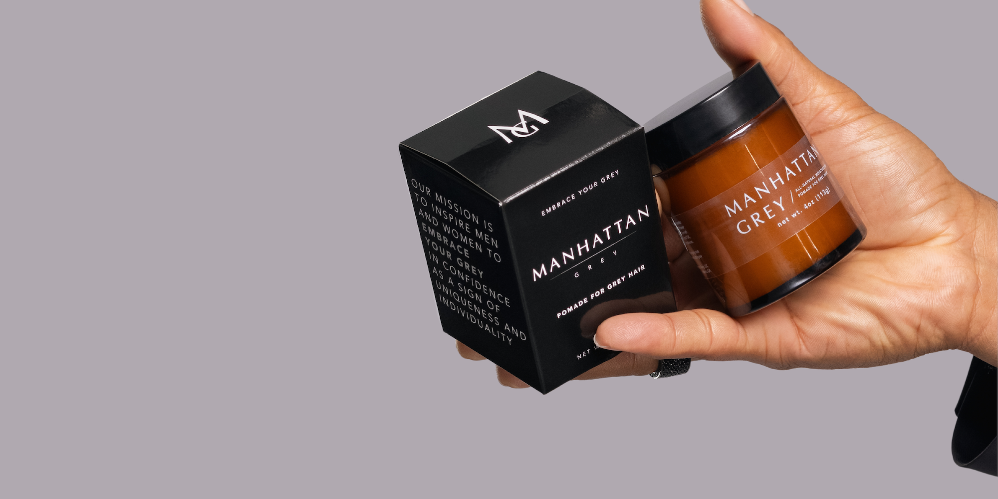 The Workshop At Macy’s Participant Manhattan Grey Encourages Consumers To Embrace Gray Hair