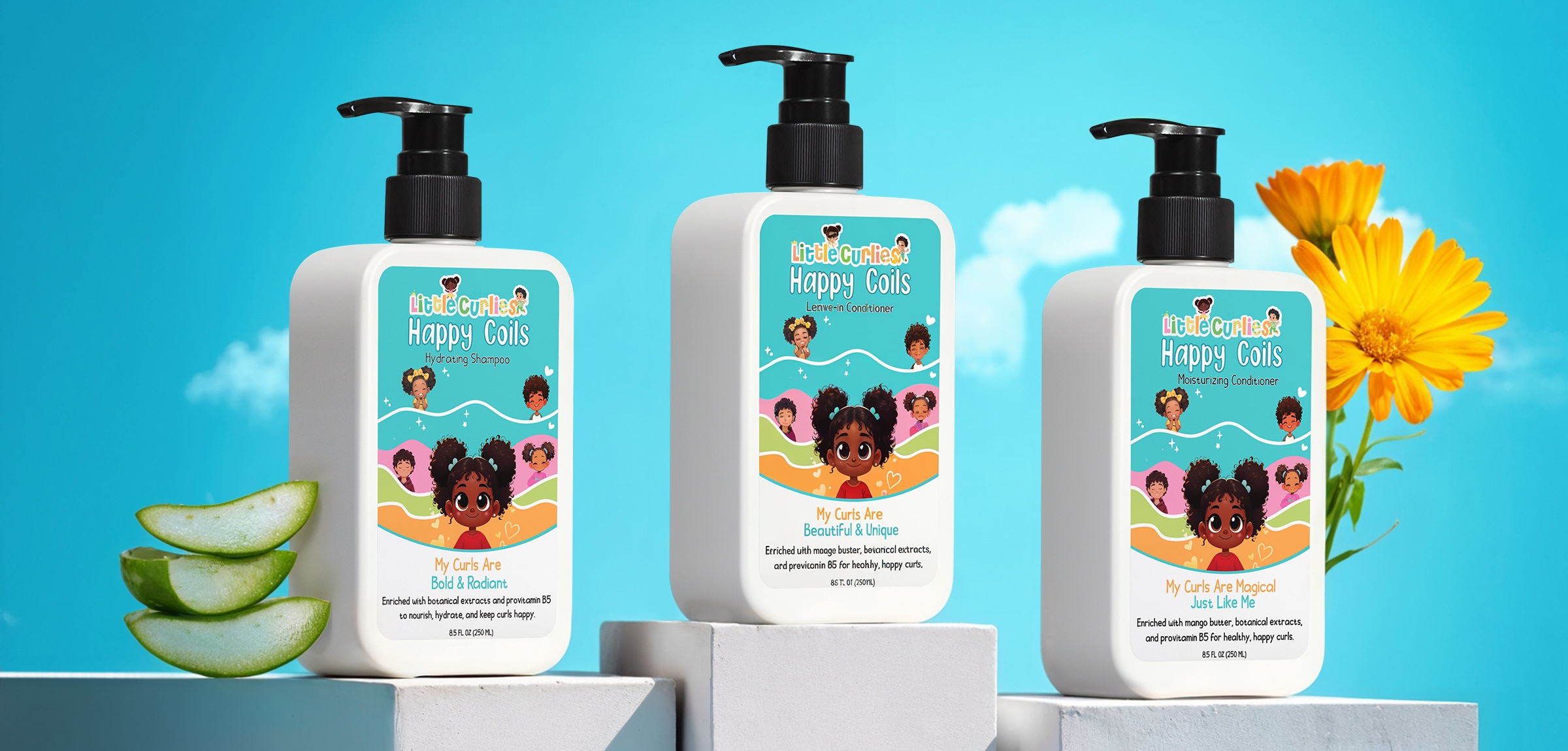 Cosmetics Chemist And Mom Launches Little Curlies To Inspire Confidence In Kids With Type 4 Hair