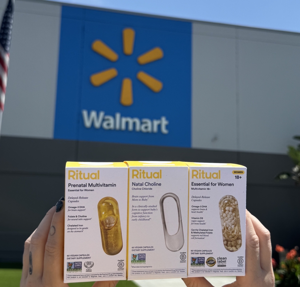 Ritual Expands Nationwide At Walmart Amid Mass Retail’s Wellness Boom